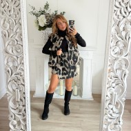 JUPE SHORT LEOPARD JUPE SHORT LEOPARD