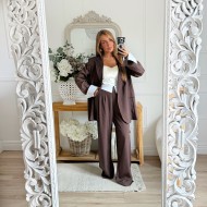 ENSEMBLE SMOKING SPORTSWEAR CHOCO