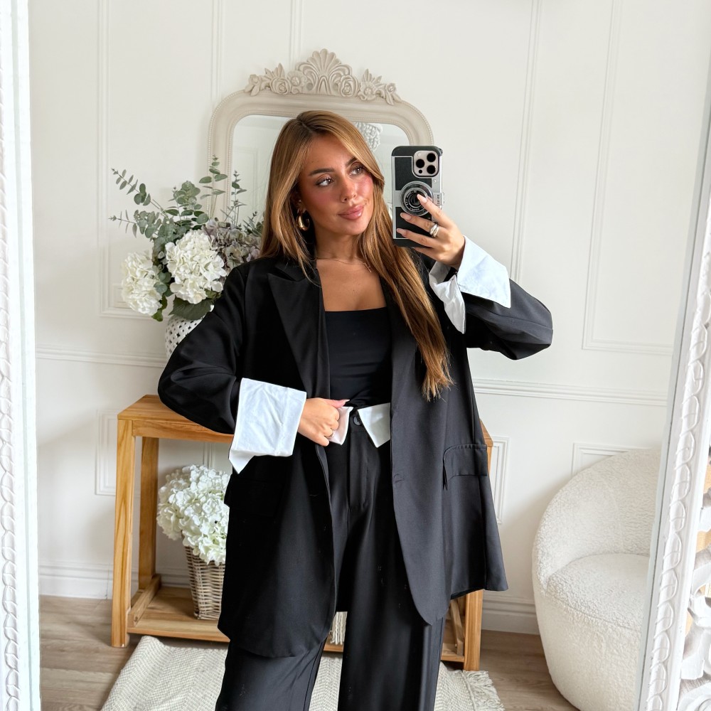 ENSEMBLE SMOKING SPORTSWEAR BLACK
