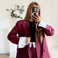 ENSEMBLE SMOKING SPORTSWEAR BORDEAUX
