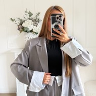 ENSEMBLE SMOKING SPORTSWEAR GRIS CLAIR