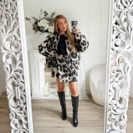 JUPE SHORT LEOPARD JUPE SHORT LEOPARD