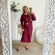 ROBE PULL AMPLE AVEC BIJOUX