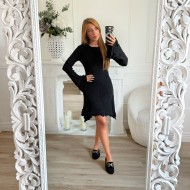 ROBE COTELÉE BLACK
