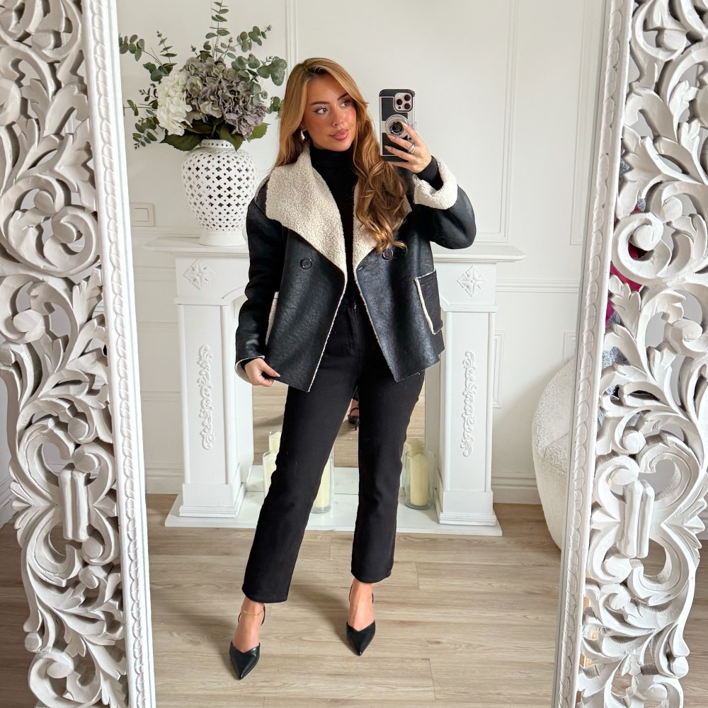 JEAN MOM FIT NOIR STRETCH JEAN MOM FIT NOIR STRETCH