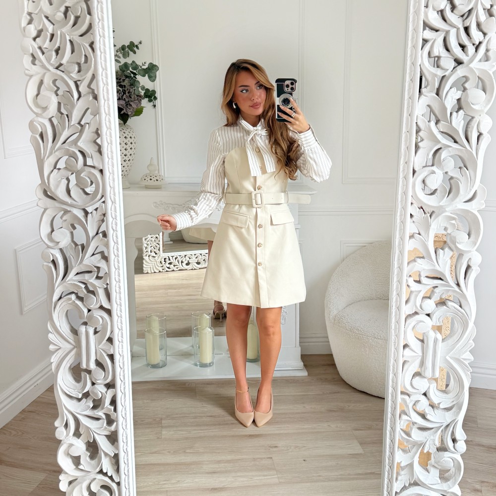 ROBE CHEMISE PREMIUM BEIGE