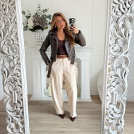 PERFECTO SIMILI CUIR CHOCO