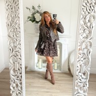 ROBE FLEURIE CHOCO ROBE FLEURIE CHOCO