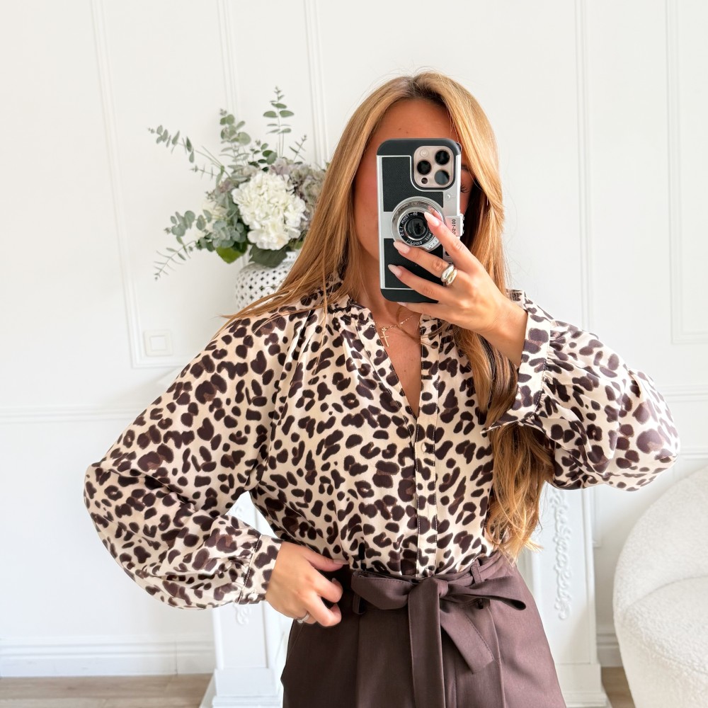 BLOUSE LEOPARD