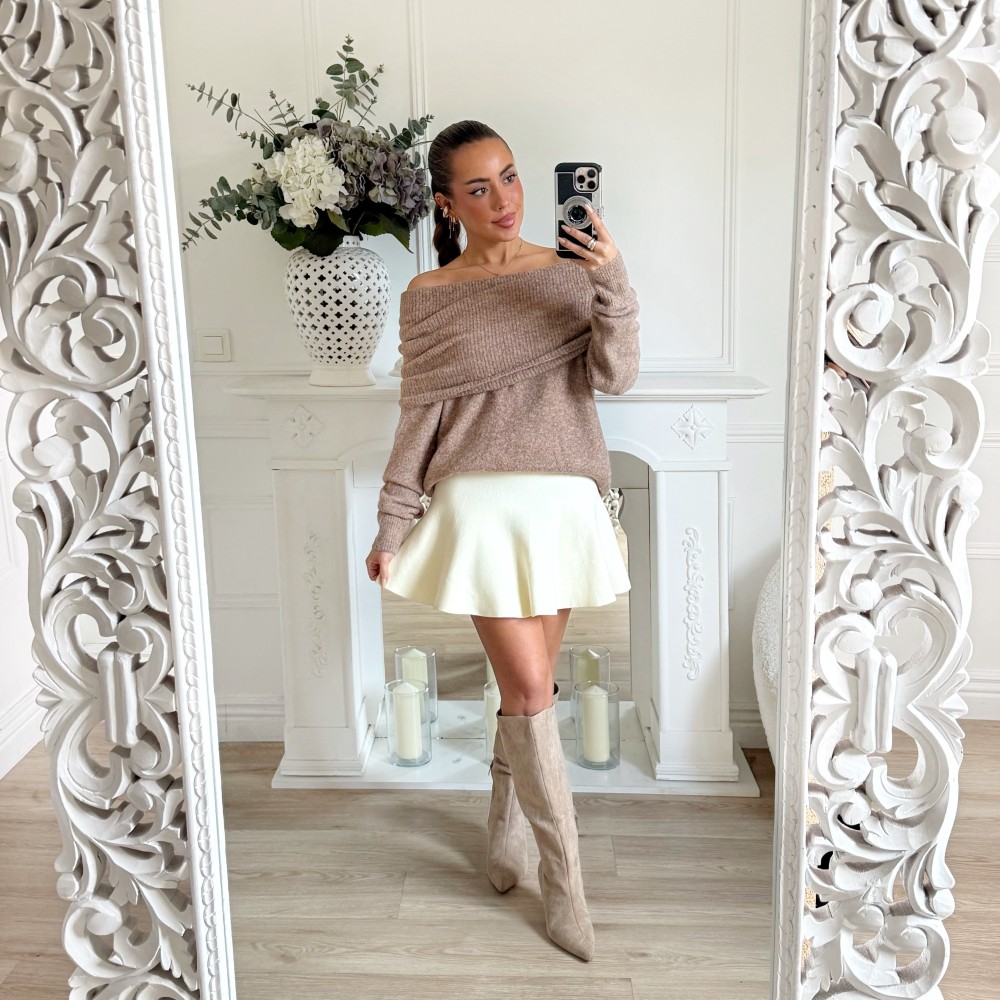 PULL COL TOMBANT JULIETTE