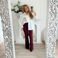 PANTALON PAT DEPH BURGUNDY