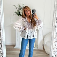 BLOUSE BOHO CHOCO