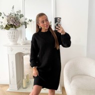 ROBE PULL BLACK MINA