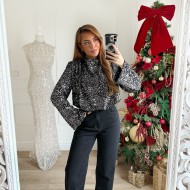 TOP COL MONTANT SEQUINS CHARLINE