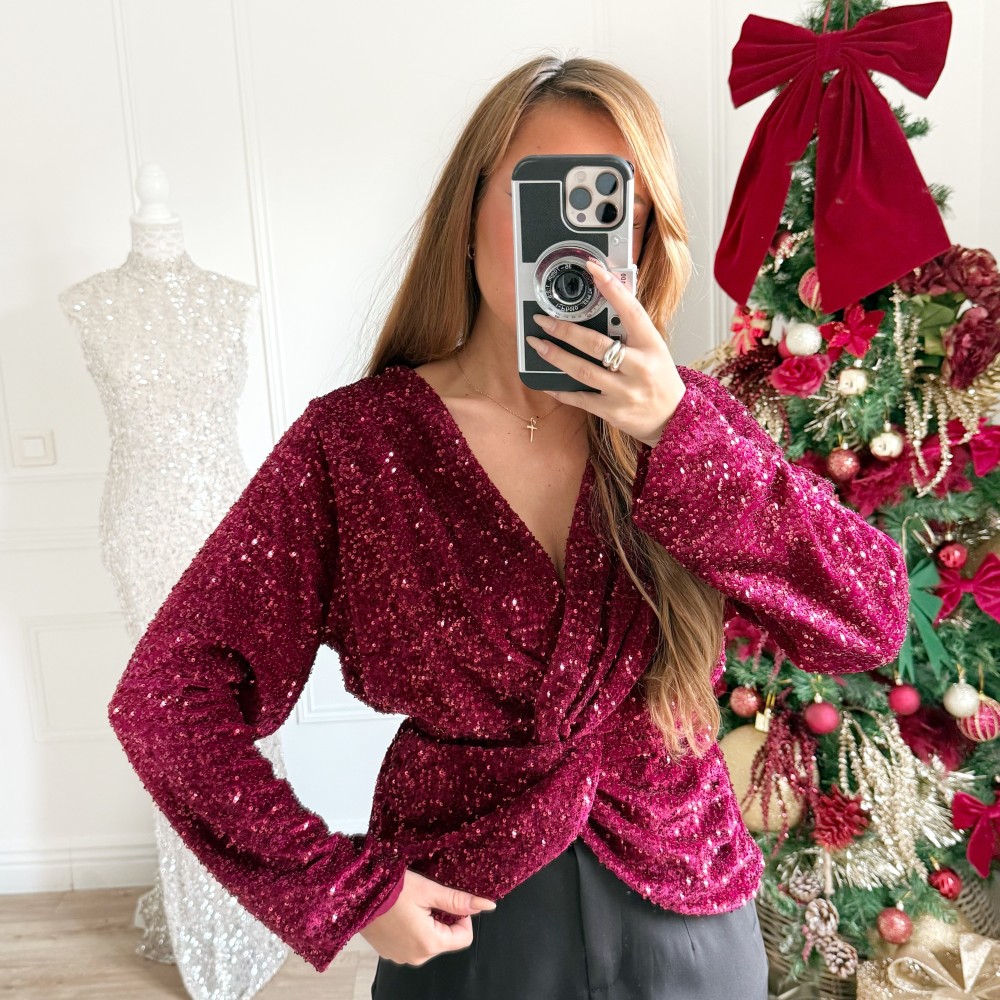 TOP CACHE COEUR LÉA