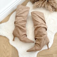 BOTTES DAIM BEIGE SERINE