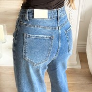 JEAN MOM FIT BRUT COUPE BALLON