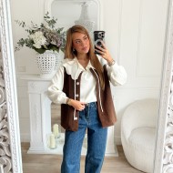 PULL BLANC COL CLAUDINE