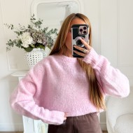 PULL TOUT DOUX ROSE PASTEL